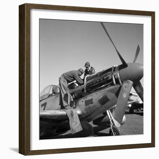 Tuskegee Airmen, 1945-Toni Frissell-Framed Giclee Print