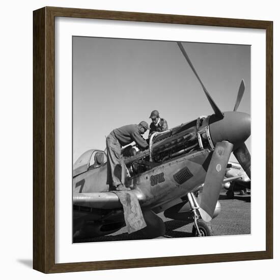 Tuskegee Airmen, 1945-Toni Frissell-Framed Giclee Print