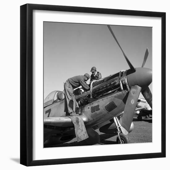 Tuskegee Airmen, 1945-Toni Frissell-Framed Giclee Print