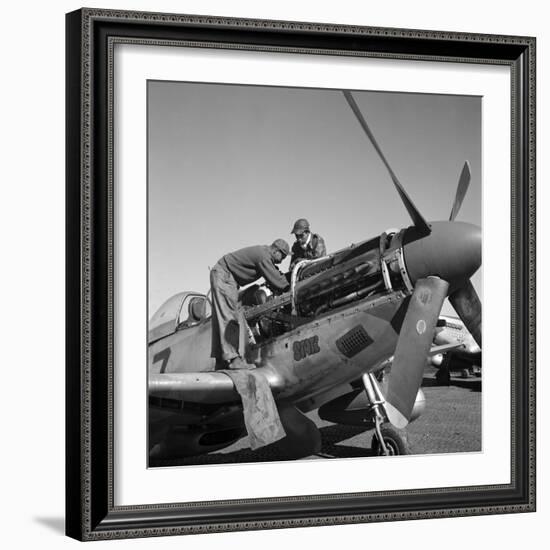 Tuskegee Airmen, 1945-Toni Frissell-Framed Giclee Print