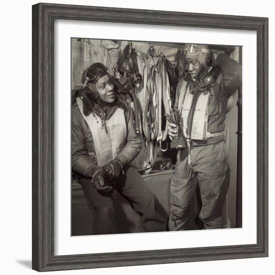 Tuskegee Airmen, 1945-Toni Frissell-Framed Giclee Print