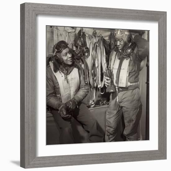 Tuskegee Airmen, 1945-Toni Frissell-Framed Giclee Print