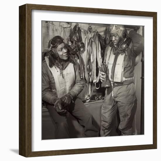 Tuskegee Airmen, 1945-Toni Frissell-Framed Giclee Print