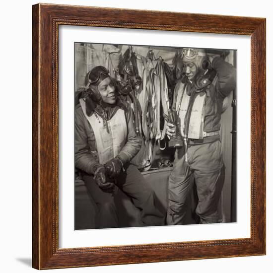 Tuskegee Airmen, 1945-Toni Frissell-Framed Giclee Print