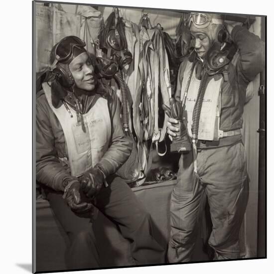 Tuskegee Airmen, 1945-Toni Frissell-Mounted Giclee Print