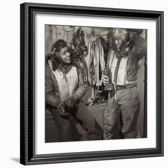 Tuskegee Airmen, 1945-Toni Frissell-Framed Giclee Print