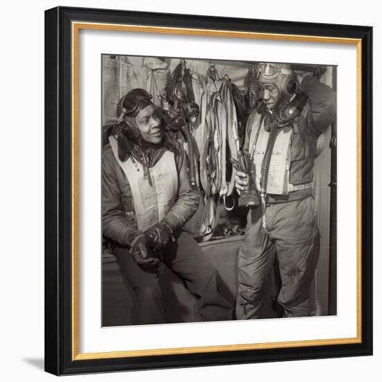 Tuskegee Airmen, 1945-Toni Frissell-Framed Giclee Print