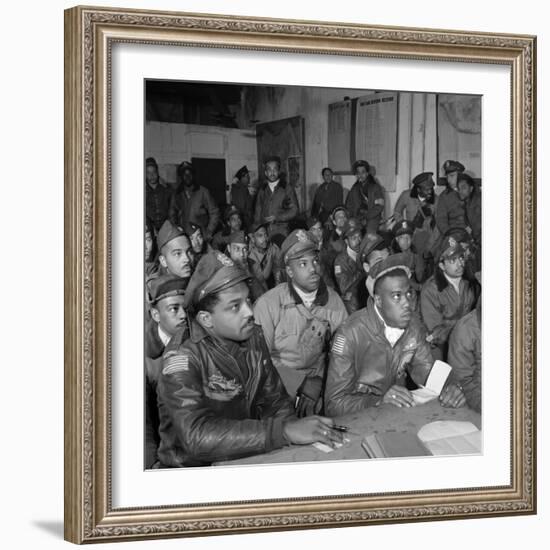 Tuskegee Airmen, 1945-Toni Frissell-Framed Giclee Print