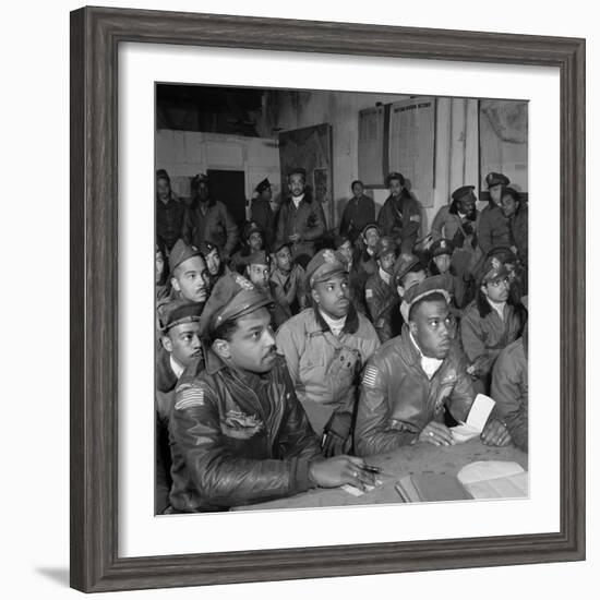 Tuskegee Airmen, 1945-Toni Frissell-Framed Giclee Print