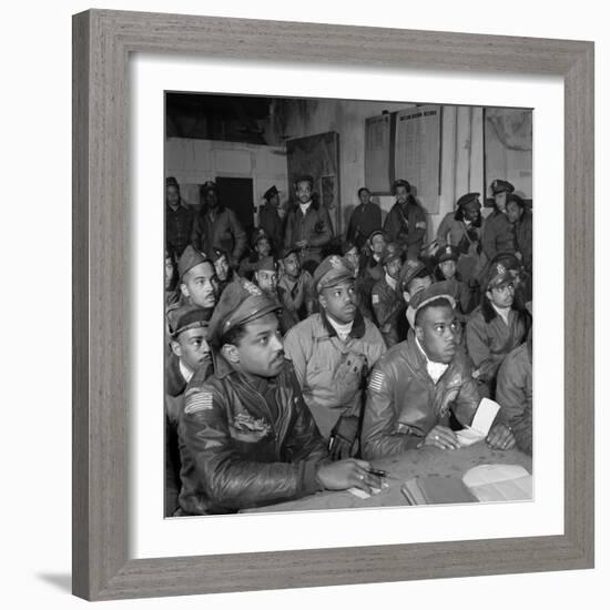 Tuskegee Airmen, 1945-Toni Frissell-Framed Giclee Print