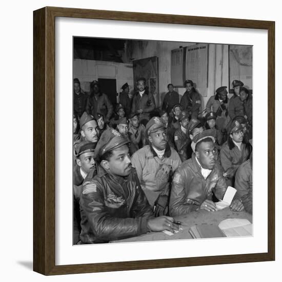 Tuskegee Airmen, 1945-Toni Frissell-Framed Giclee Print