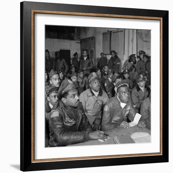 Tuskegee Airmen, 1945-Toni Frissell-Framed Giclee Print