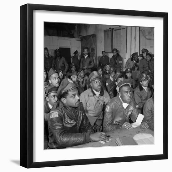 Tuskegee Airmen, 1945-Toni Frissell-Framed Giclee Print