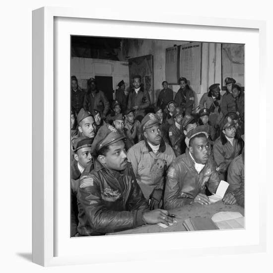 Tuskegee Airmen, 1945-Toni Frissell-Framed Giclee Print