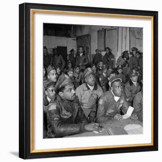 Tuskegee Airmen, 1945-Toni Frissell-Framed Giclee Print