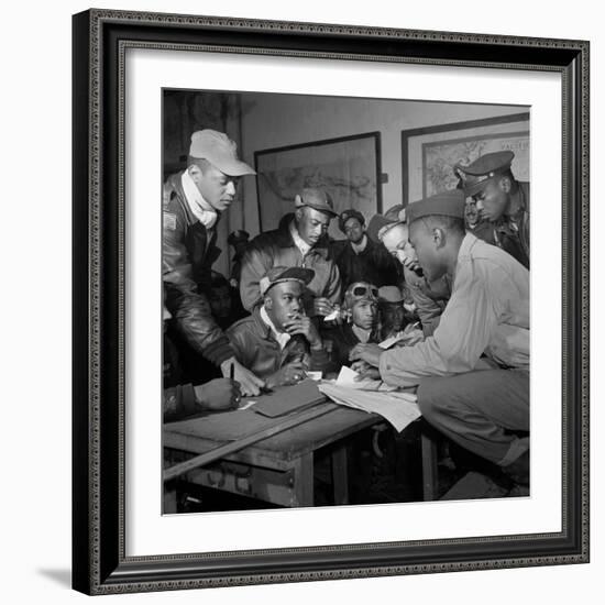 Tuskegee Airmen, 1945-Toni Frissell-Framed Giclee Print