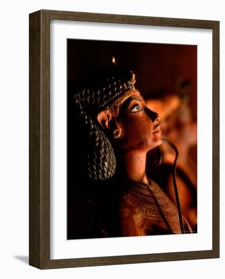 Tut, Tutankhamun, Ushabti, Luxor Museum, New Kingdom, Egypt-Kenneth Garrett-Framed Photographic Print