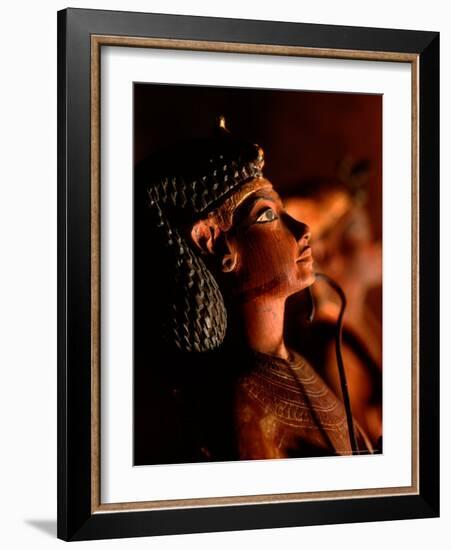 Tut, Tutankhamun, Ushabti, Luxor Museum, New Kingdom, Egypt-Kenneth Garrett-Framed Photographic Print