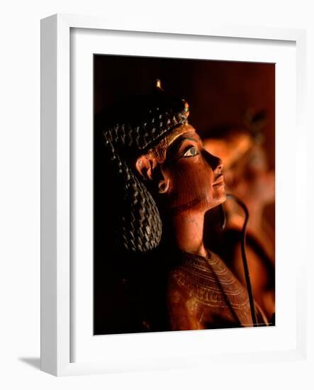 Tut, Tutankhamun, Ushabti, Luxor Museum, New Kingdom, Egypt-Kenneth Garrett-Framed Photographic Print