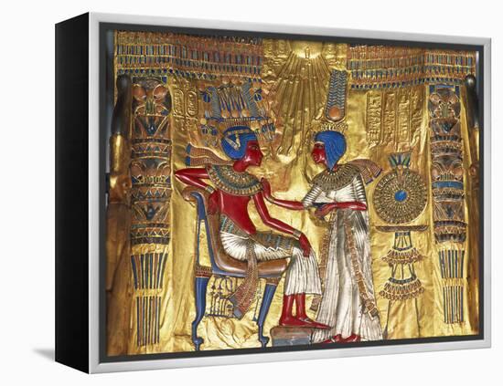 Tutankhamen a Ankhesenamen, Relief, C20 BC-null-Framed Premier Image Canvas