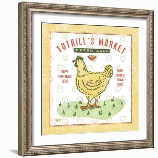 Tuthill Chicken-Sudi Mccollum-Framed Art Print