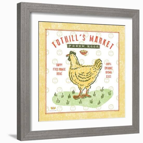 Tuthill Chicken-Sudi Mccollum-Framed Art Print