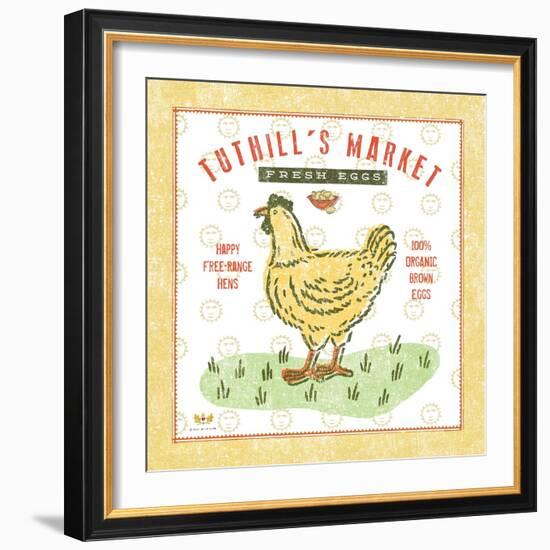 Tuthill Chicken-Sudi Mccollum-Framed Art Print