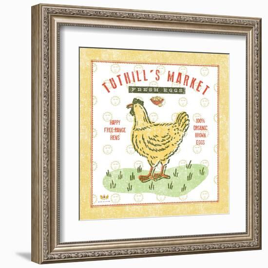 Tuthill Chicken-Sudi Mccollum-Framed Art Print