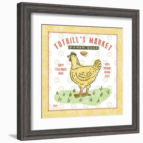 Tuthill Chicken-Sudi Mccollum-Framed Art Print