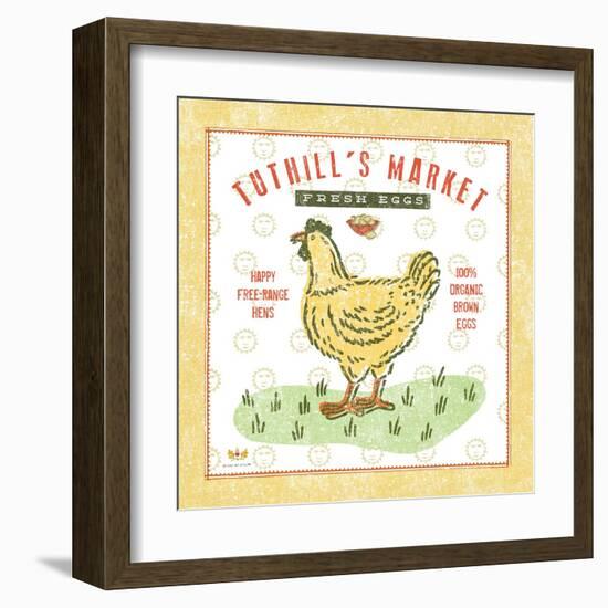 Tuthill Chicken-Sudi Mccollum-Framed Art Print