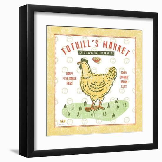 Tuthill Chicken-Sudi Mccollum-Framed Art Print