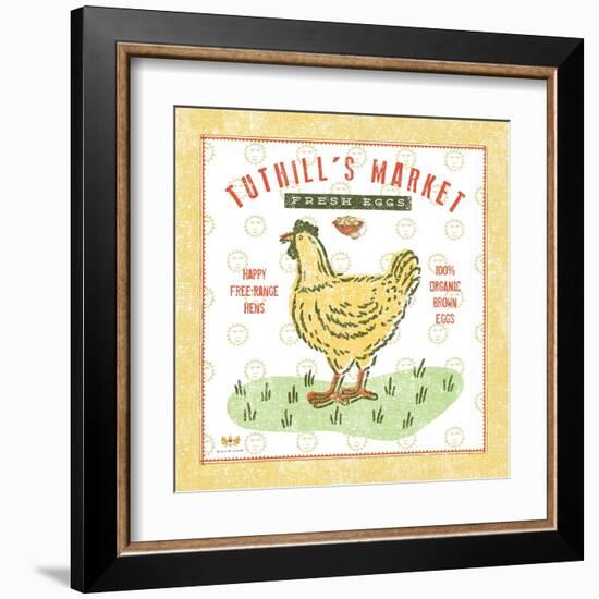 Tuthill Chicken-Sudi Mccollum-Framed Art Print