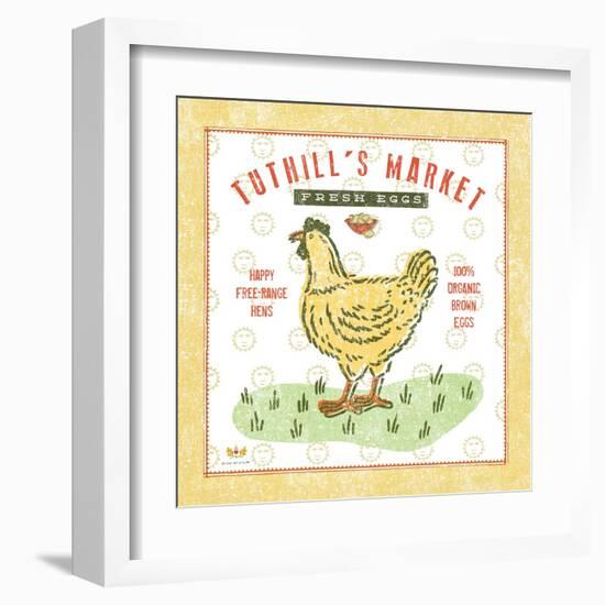 Tuthill Chicken-Sudi Mccollum-Framed Art Print