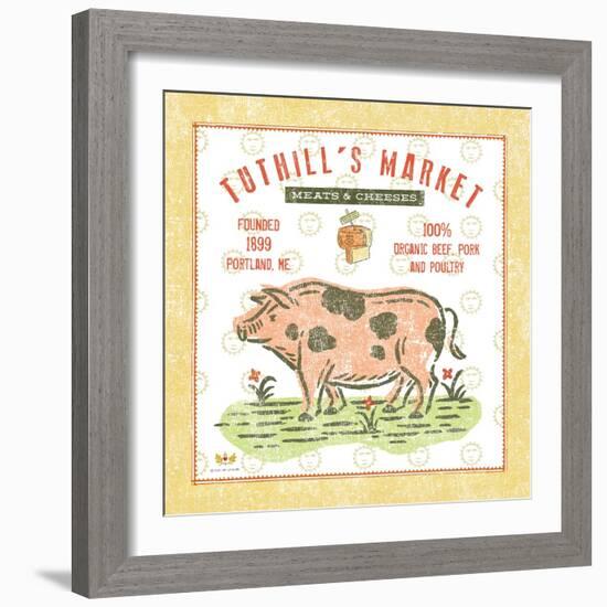 Tuthill Pig-Sudi Mccollum-Framed Art Print