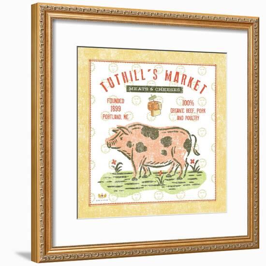 Tuthill Pig-Sudi Mccollum-Framed Art Print