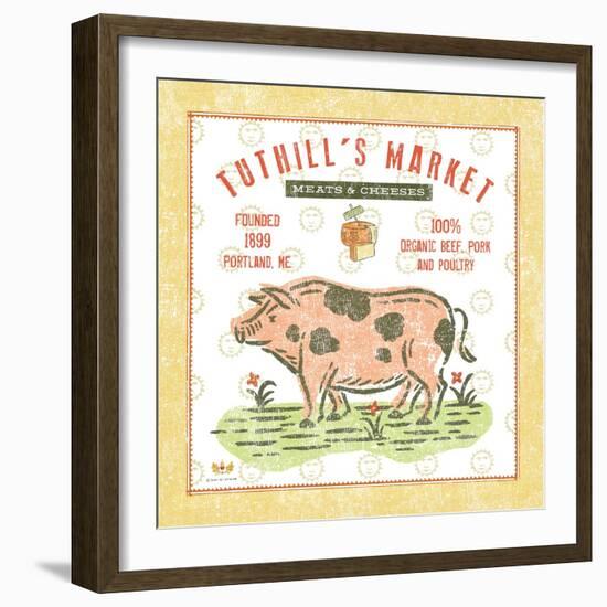 Tuthill Pig-Sudi Mccollum-Framed Art Print