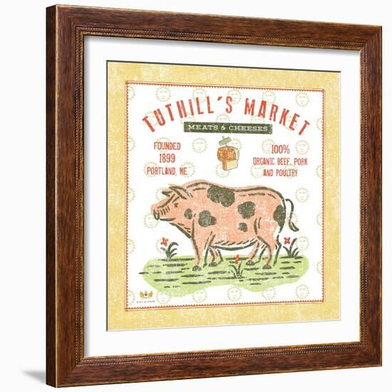 Tuthill Pig-Sudi Mccollum-Framed Art Print