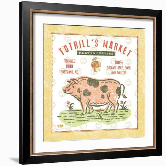 Tuthill Pig-Sudi Mccollum-Framed Art Print