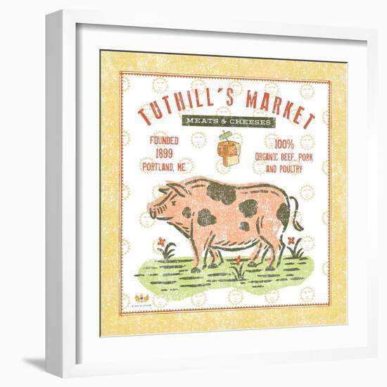 Tuthill Pig-Sudi Mccollum-Framed Art Print