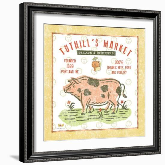 Tuthill Pig-Sudi Mccollum-Framed Art Print