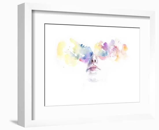 Tutta la Luce Negli Occhi-Agnes Cecile-Framed Premium Giclee Print