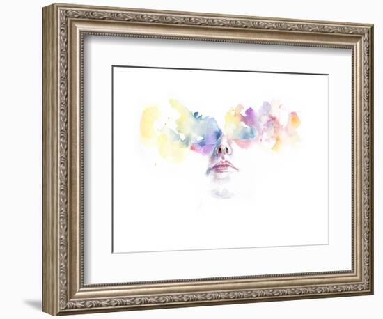 Tutta la Luce Negli Occhi-Agnes Cecile-Framed Art Print