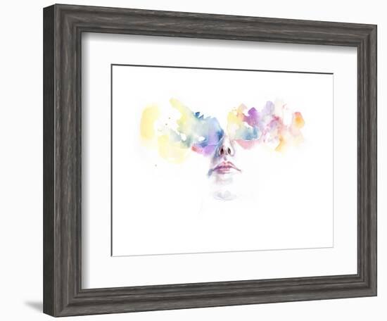 Tutta la Luce Negli Occhi-Agnes Cecile-Framed Art Print