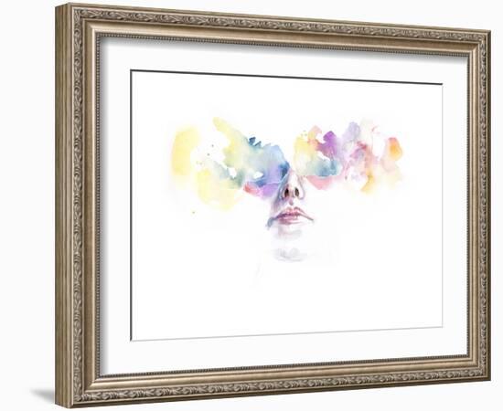 Tutta la Luce Negli Occhi-Agnes Cecile-Framed Art Print