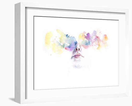 Tutta la Luce Negli Occhi-Agnes Cecile-Framed Art Print