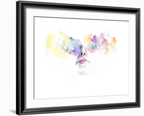 Tutta la Luce Negli Occhi-Agnes Cecile-Framed Art Print