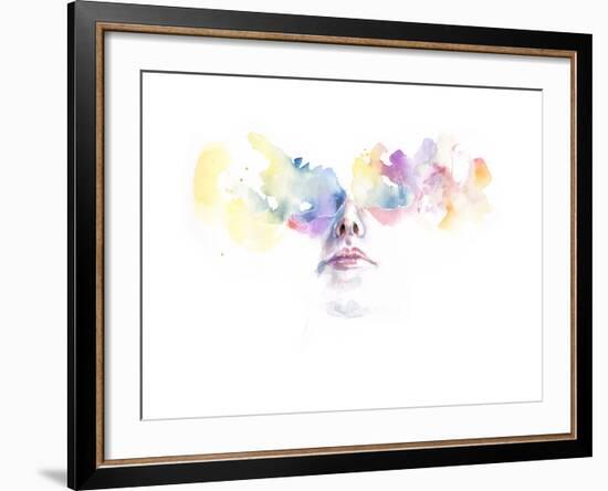 Tutta la Luce Negli Occhi-Agnes Cecile-Framed Art Print