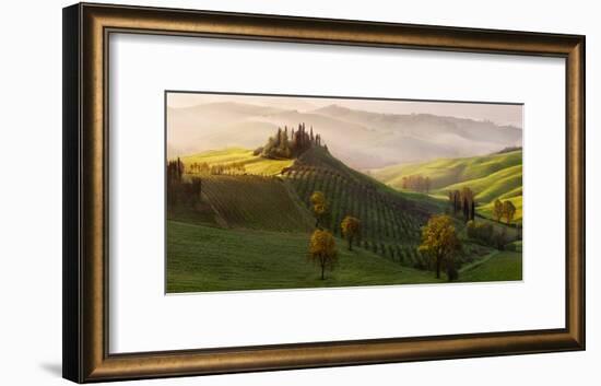 Tutte le Strade Portano a Belvedere-Margarita Chernilova-Framed Art Print