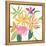 Tutti Frutti Floral II-June Vess-Framed Stretched Canvas