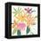 Tutti Frutti Floral II-June Vess-Framed Stretched Canvas